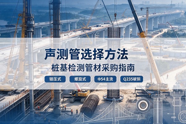 邵武声测管选型标准