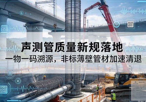 邵武声测管质量新规落地，一物一码溯源，非标薄壁管材加速清退
