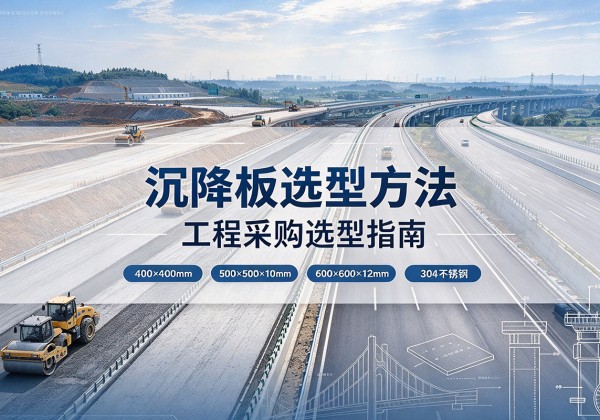 邵武沉降板选择方法